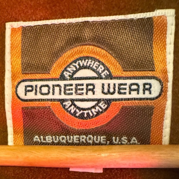 Pioneer Wear Leather, Suede, Sherpa lined patchwork Hippie Boho Vest 38 - Picture 5 of 9